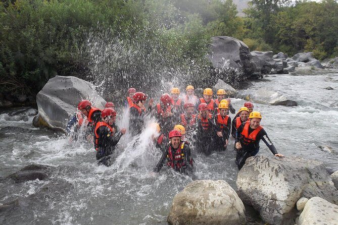 From Taormina or Messina: Body Rafting Alcantara river with Lunch - Private transportation that actually saves stress