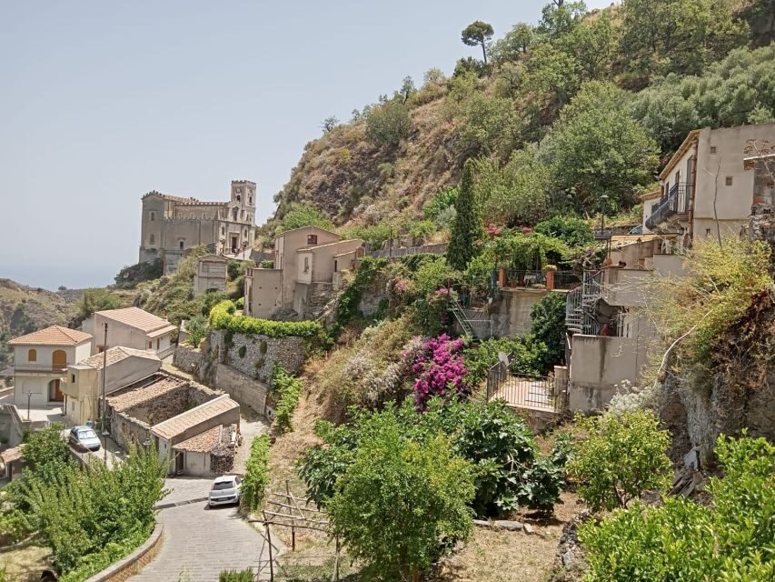 From Taormina or Messina Harbor: Private Godfather Tour - Forza d’Agrò: panoramic views plus the town-center “set pieces”