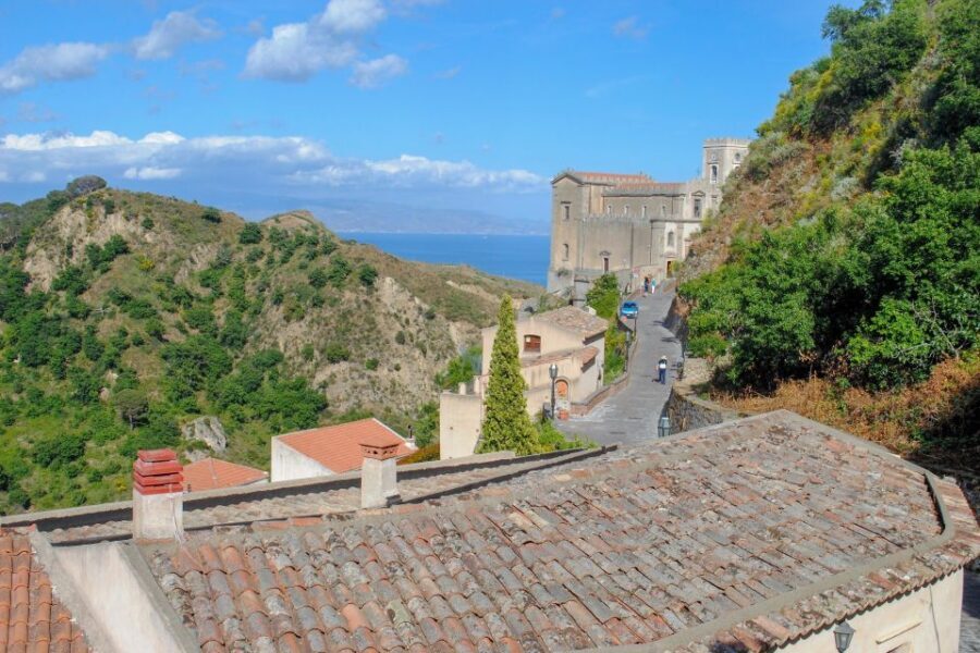 From Taormina: Private Godfather Tour with Lunch - Savoca stops: Bar Vitelli, the wedding square, and Santa Lucia