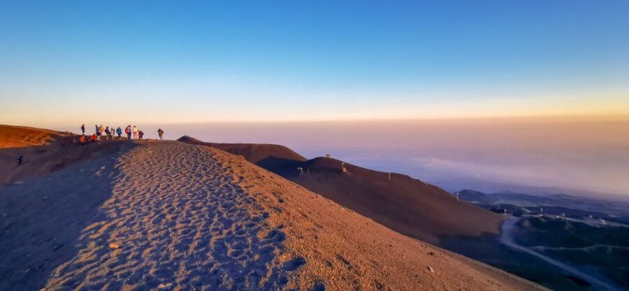 From Taormina: Sunset Experience on Mount Etna Upper Craters - The Coach Up to 1,800m: Settle In, Then Gear Up