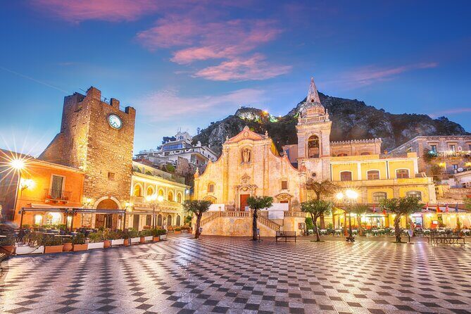 From the port of Messina private excursion Savoca Taormina Messina - Stop 2: Taormina Town Time and the Greek Theater View