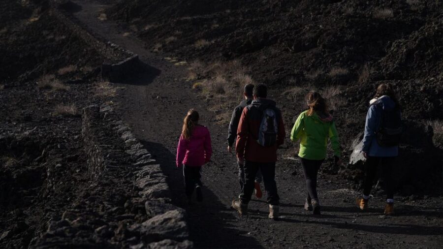Full-Day Etna and Wine Tour from Catania - Visiting a Lava Flow Cave With Helmet and Flashlight