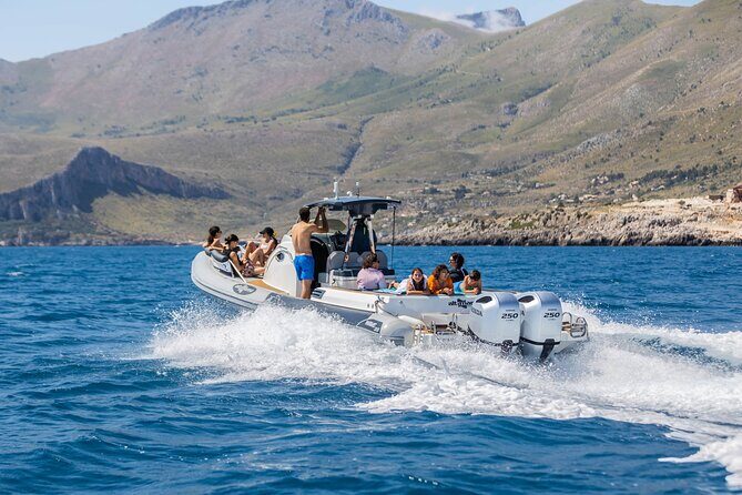 Full Day Private Boat Tour San Vito Lo Capo - Castellammare - Scopello’s Old Tuna Fishery, Faraglioni Views, and Water That Changes Color