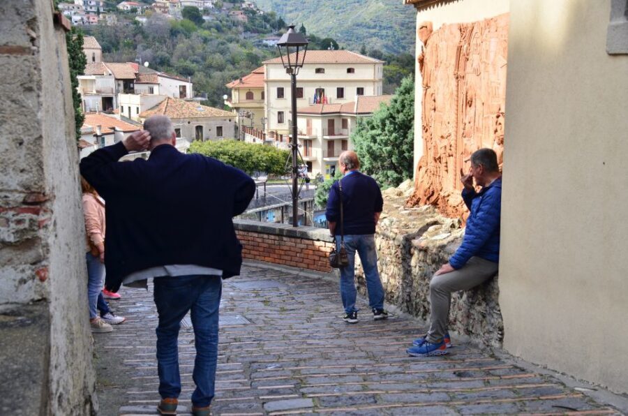 GODFATHER TOUR film's locations departure from Taormina area - Forza d’Agrò: medieval streets and the coast/Strait views