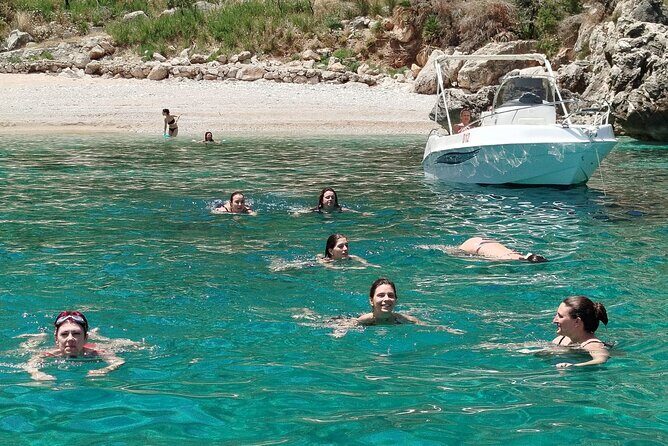Half day tour Riserva to Zingaro and Scopello - Scopello faraglioni and Tonnara di Scopello Museo: last swim plus aperitif time