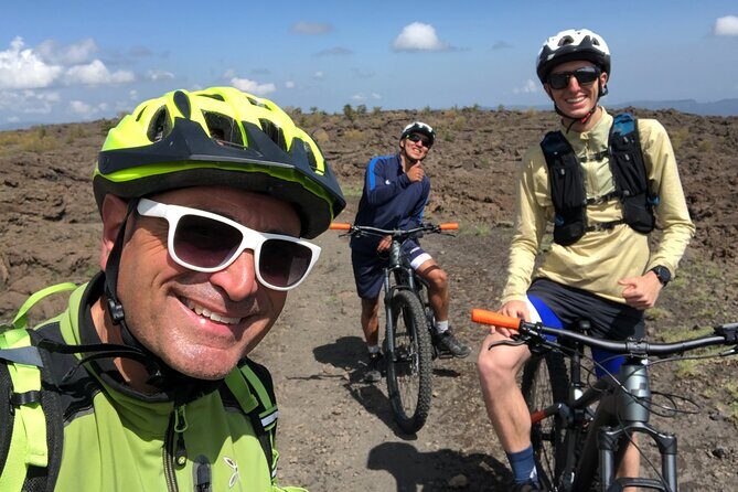 Half Day Tour to discover Etna by E-Mtb - From Ragabo pines to Grotta dei Lamponi: the volcano stop you’ll remember
