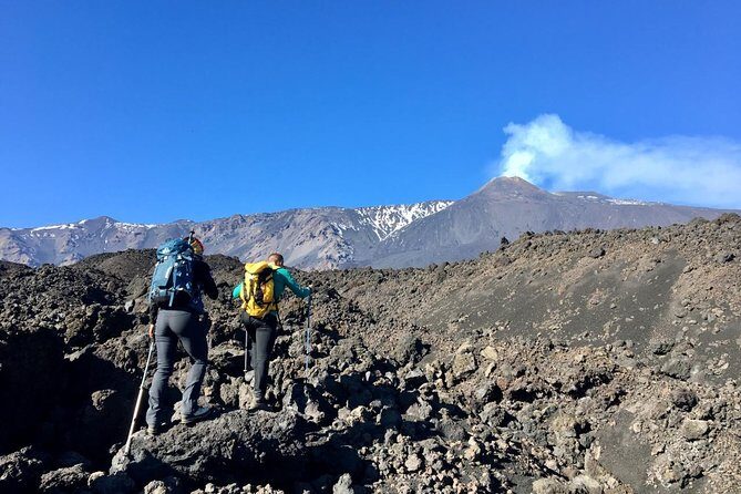 Half or full day trekking on Etna with private guide - Full-day Etna: longer hike, cave visit, and the work of earning bigger views