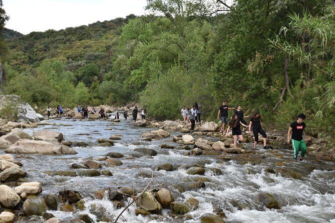 Inflatable boat excursion Gole di Tiberio on the Madonie near Cefalù - The 2-hour plan: boat crossing plus Pollina river walk