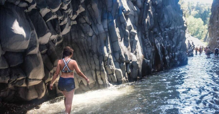 Mount Etna and Alcantara Gorges Day Trip - Pickup From Catania Area: Trecastagni Timing and the Small-Group Pace