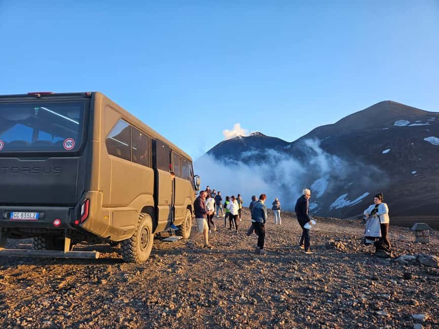 Mount Etna: North Upper Craters Guided Tour by 4x4 with Trek - Pizzi Deneri volcanological observatory and the promontory view