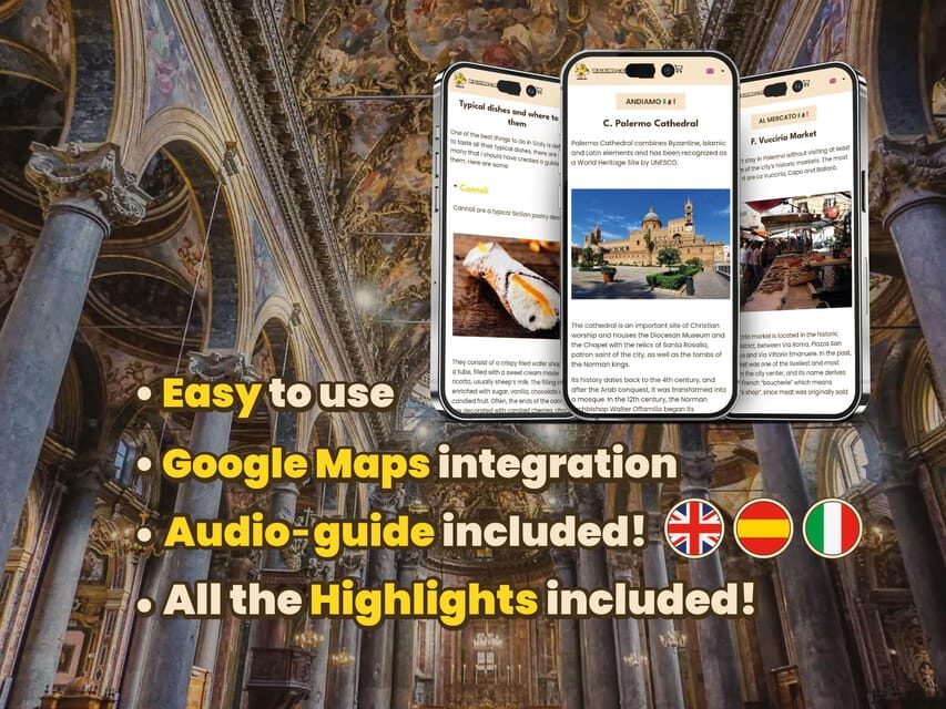 Palermo: Digital guide made with a Local for your tour - Monument Stops: What the Audio Adds Beyond the Signboards