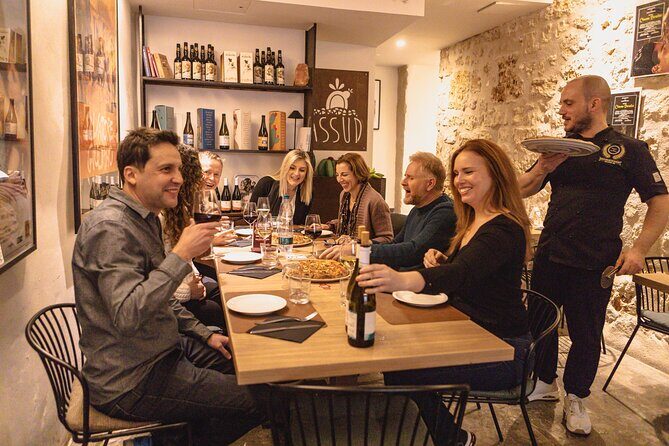 Palermo Evening Food & Wine Tour with Eating Europe - Il Pipino Rosso in a former brothel: street food plus wine