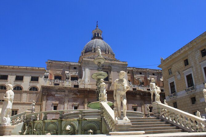 Palermo Historic Center Walking Tour by Palermo Wonders - Quattro Canti, Fontana della Vergogna, and the city’s red-domed UNESCO moments