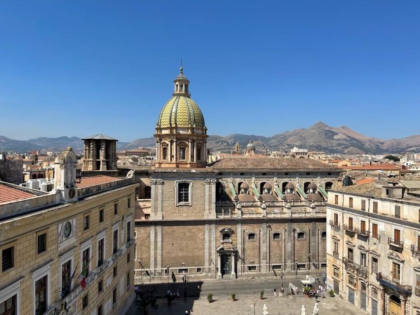 Palermo: Historical Center Walking Tour with Rooftop Views - First stop: Piazza San Domenico and getting your bearings fast