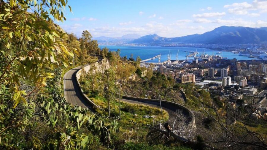 Palermo: Panoramic Mount Pellegrino Tour in CruiserCar - Getting picked up in Palermo, then rolling out fast