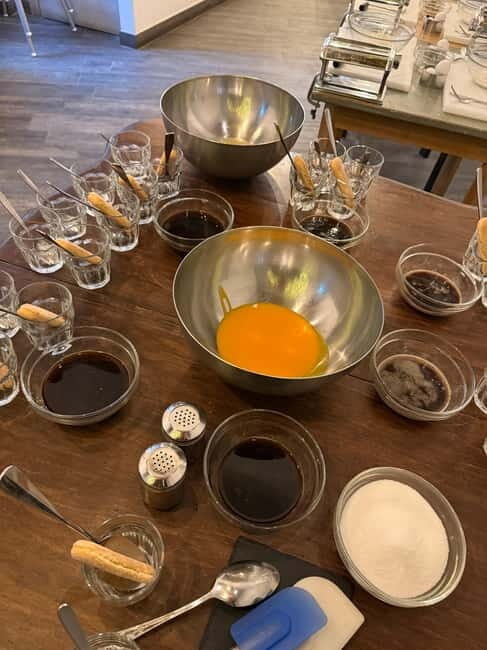 Palermo: Pizza & Tiramisu Class with Free Flowing Fine Wine - The apron-on moment: making pizza dough from scratch