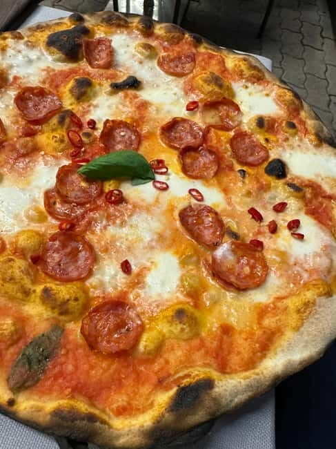 Palermo: Pizza & Tiramisu Class with Free Flowing Fine Wine - Tiramisu timing: when the dessert lands