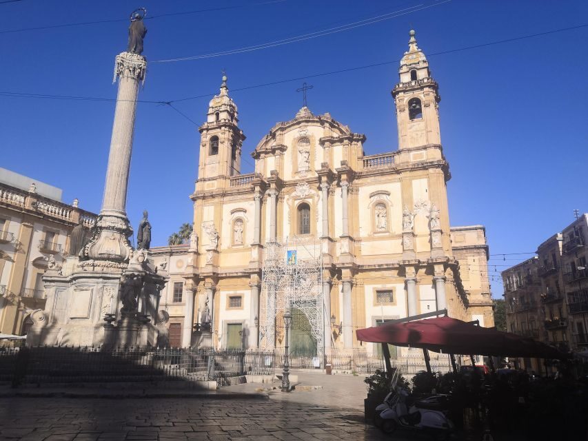 Palermo: Street Food Walking Tour at Sunset - Sunset streets and the Garibaldi story behind the squares