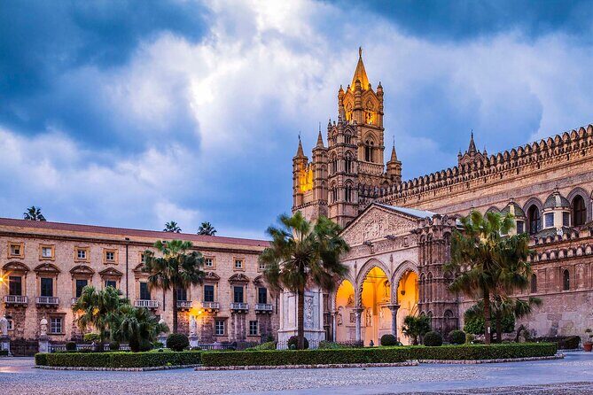 Palermo: Tour Historic Center, Catacombs & Monreale in CruiserCar - Palermo Cathedral and Teatro Massimo: when styles stack up
