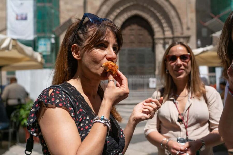 Palermo: Traditional Full Meal Food Tour with a Local - Porta Felice street food: the sesame-bread heart of Palermo