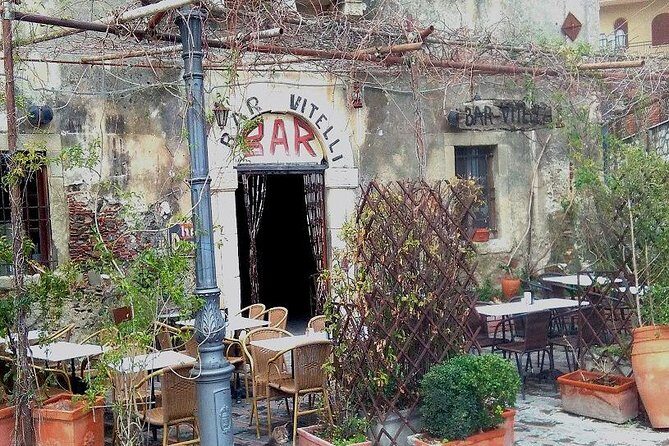 Private Tour "The Godfather" from Taormina visit of Savoca and Forza D'Agrò - Savoca walk with Bar Vitelli and San Nicolò church