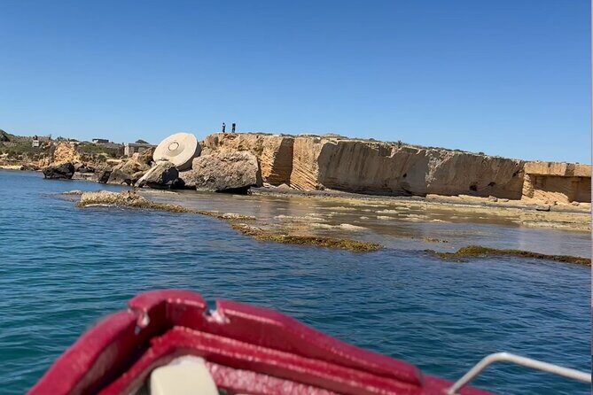 Private Tour with Homemade Products and Drinks in Syracuse - Castello Maniace from the sea: the best kind of quick intro