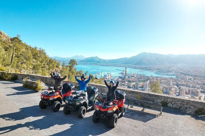 Quad Tour in Palermo: Adventure, Scenery, and Sicilian Flavors - Sicilian flavors: cannoli and pane cunzato, not just sightseeing