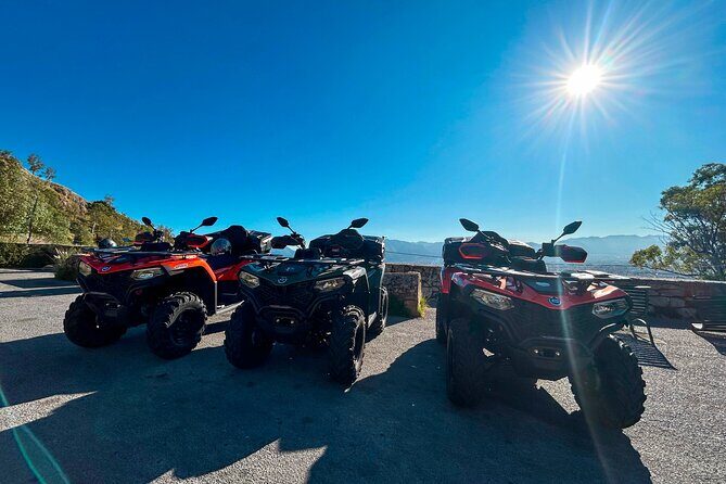 Quad Tour in Palermo: Adventure, Scenery, and Sicilian Flavors - The Mondello start: where the coastline looks like a postcard