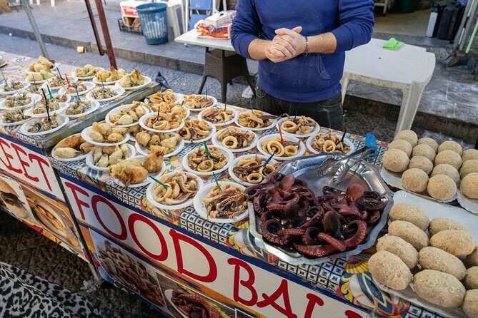 Savoring Palermo: In The Markets and Beyond - Mercato di Ballarò: fruit, nuts, and stigghiola for the brave-but-curious