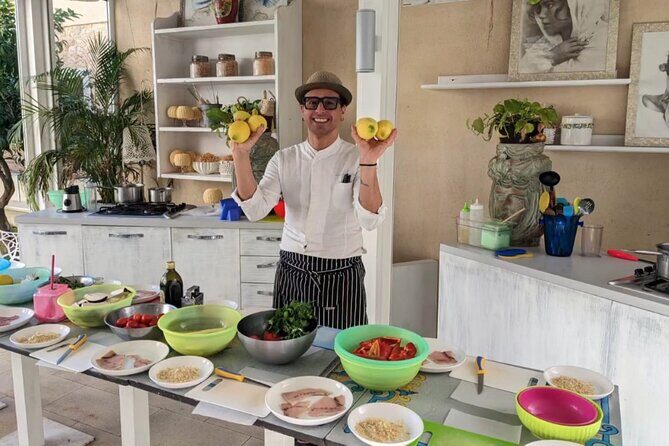 Seaview Cooking Class & Taormina local flavors with Chef Mimmo - Starting in Taormina: market tastes and the Sicilian ingredient mindset