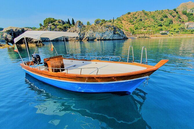 Sicilian wine tasting on the boat in Taormina - Porto Baia delle Sirene: Snorkeling-Friendly, Quieter Water