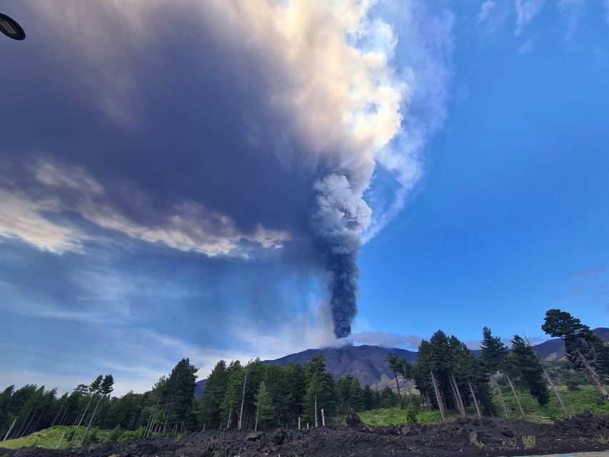 Sicily: Mount Etna 4x4 Jeep Tour with Lava Caves & Forests - Corruccio lava cave at 1350 m: the most hands-on geology moment