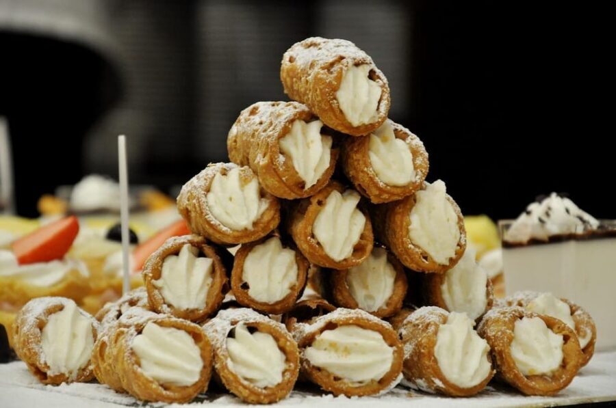 Taormina: Cannoli Making Class - The Cannoli Shell: Kneading Dough and Frying It to Crisp
