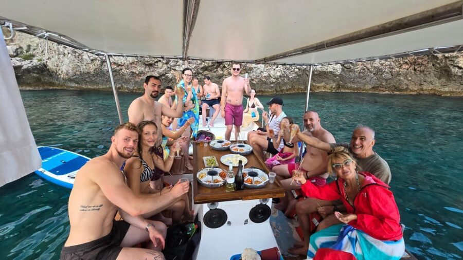 Taormina: Coastline Boat Tour with Aperitif and Snorkeling - Isola Bella swim and snorkel: where you’ll spend your most focused water time