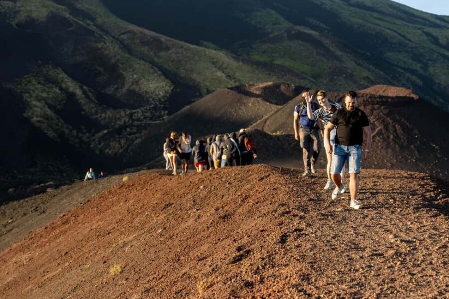 Taormina: Mount Etna Sunset Tour with Cave Visit and Tasting - Mount Etna at golden hour: why this sunset tour feels special