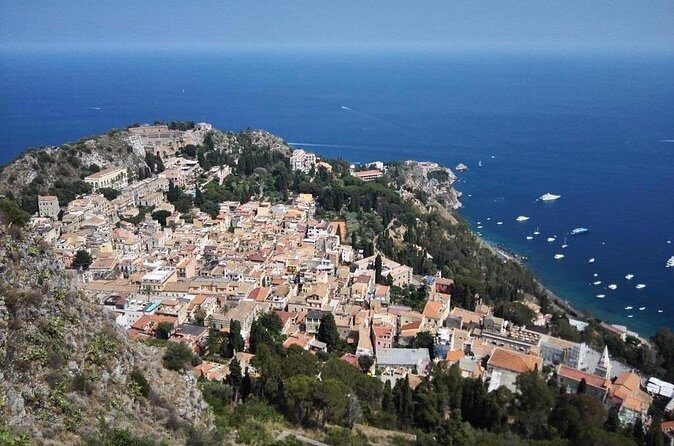 Taormina shore tour - for small group cruise passengers - Messina Panoramic Stop: Quick, On-Board Commentary in English