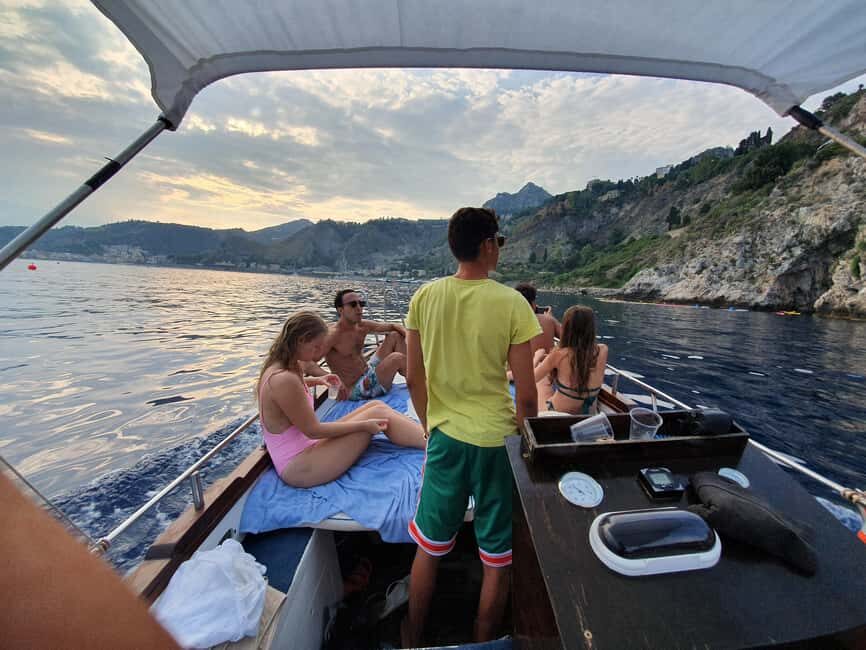Taormina: Sunset Boat Tour with Aperitif - Stop-by-stop: bays, caves, and islands you can only see properly by sea