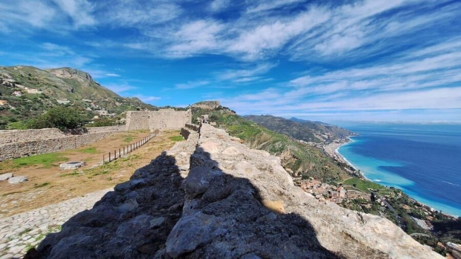 Taormina; Taormina Castle Tour - On-site essentials: restrooms, shop, and what you can’t bring