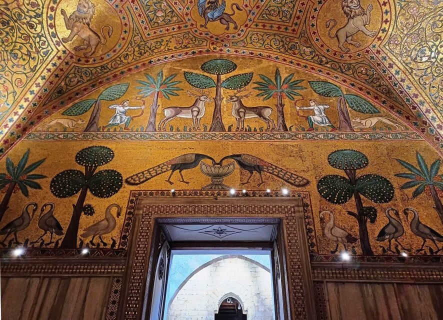 Tour Cappella Palatina e palazzo Reale: patrimonio Unesco - The palace rooms beyond the chapel: Frederick II and a Chinese-style chamber
