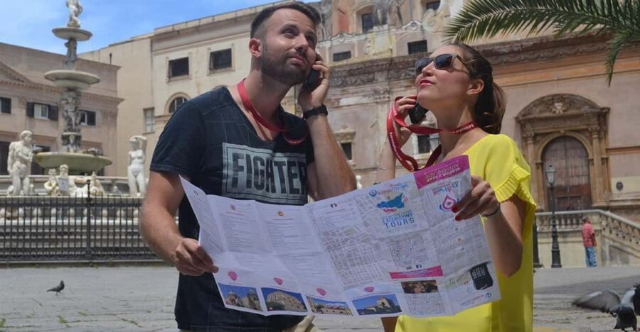 tour Palermo with audioguide - How the Map, Buttons, and 10 Routes Let You Control the Day
