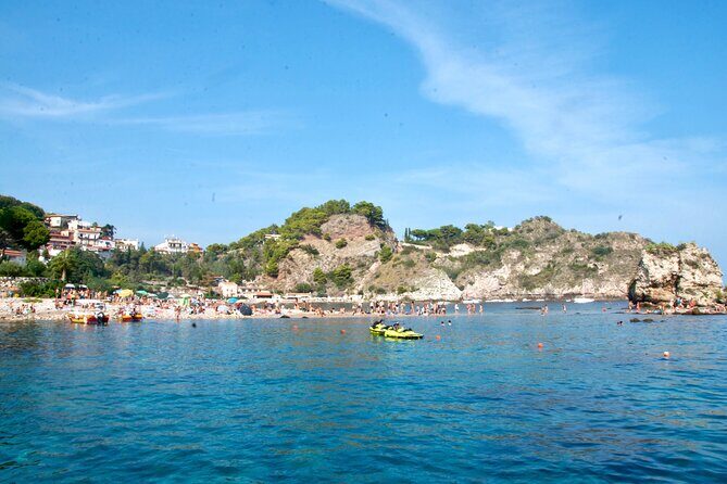 Tour to Baia di Taormina, Isola Bella and Naxos - Price and value: what $54.07 buys you