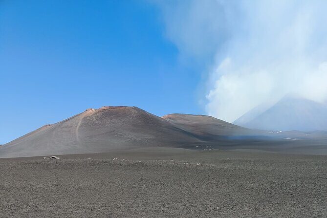 Tour to the Summit Craters of Etna 2920 meters with cable car and Jeep - Stop 3 at Colata Lavica 1992: short trek on AA lava and the lava’s endpoint