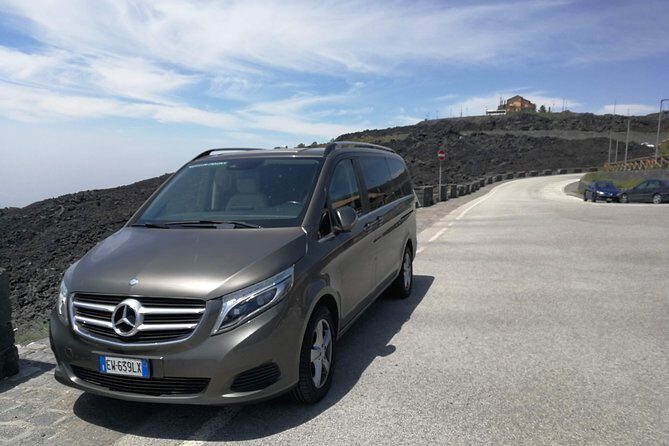 Transfer from Palermo Airport to Scopello and Tonnara di Scopello - The ride itself: new van comfort, AC, and small extras