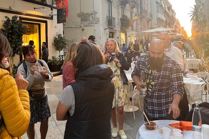 Trapani Food Tour - Standing comfort: the main drawback to plan for