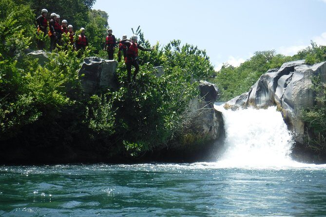 TuffAlcantara - dives, slides and lots of fun in the Alcantara river - Safety Gear That Actually Matters (Harness, Helmet, and Wetsuit)