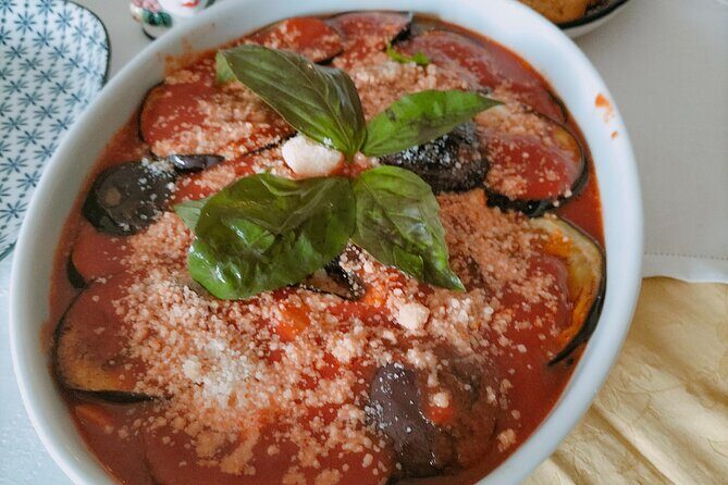 Typical Sicilian Cooking Course overlooking the Archaeological Park - What you’ll cook: busiate with Trapanese pesto and more